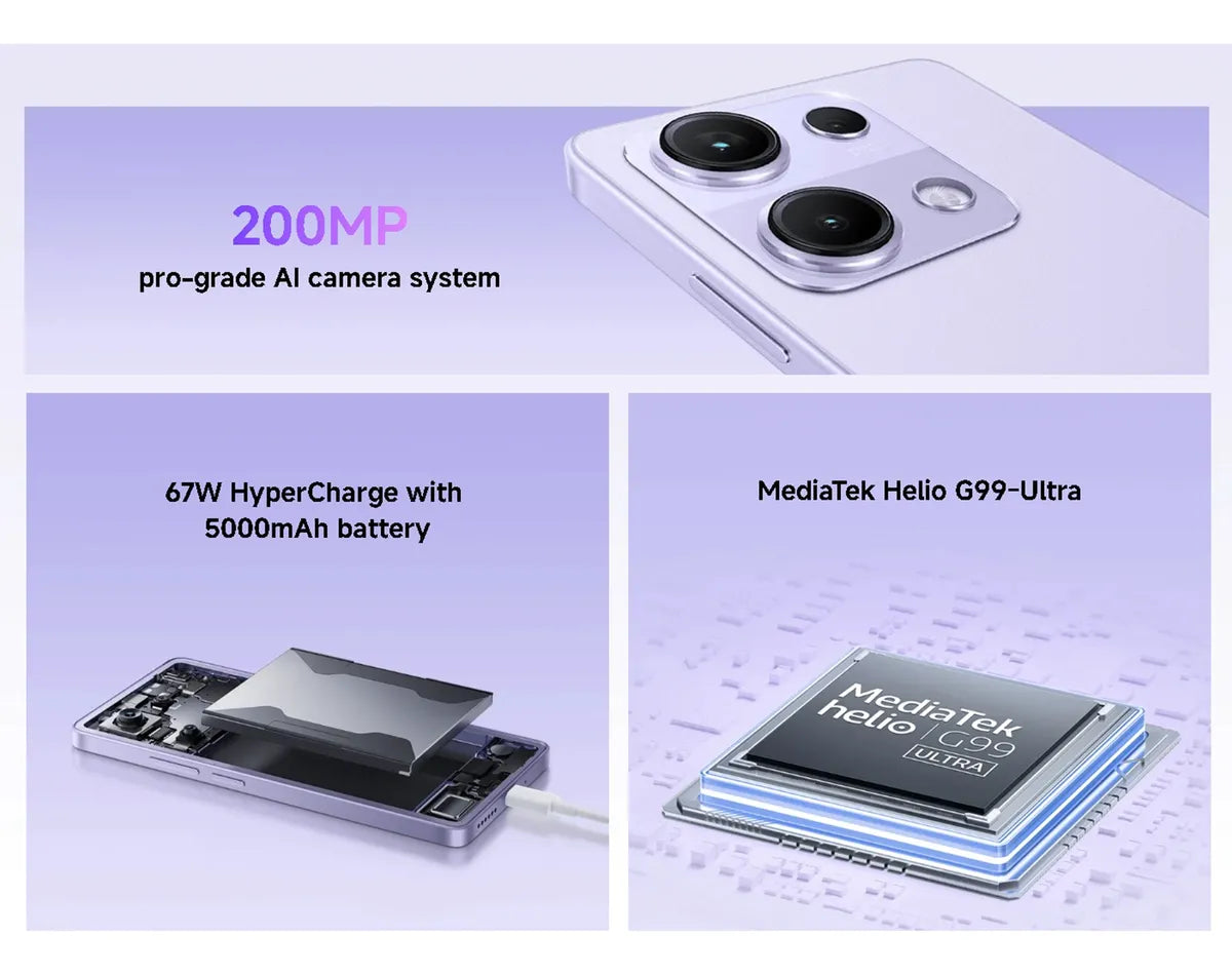 Xiaomi Redmi Note 14s Purpura