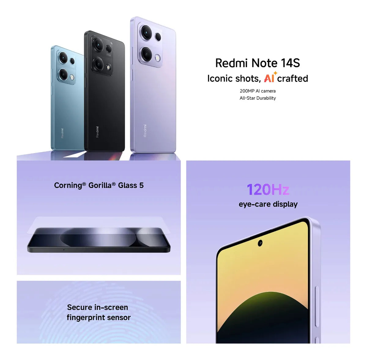 Xiaomi Redmi Note 14s Purpura