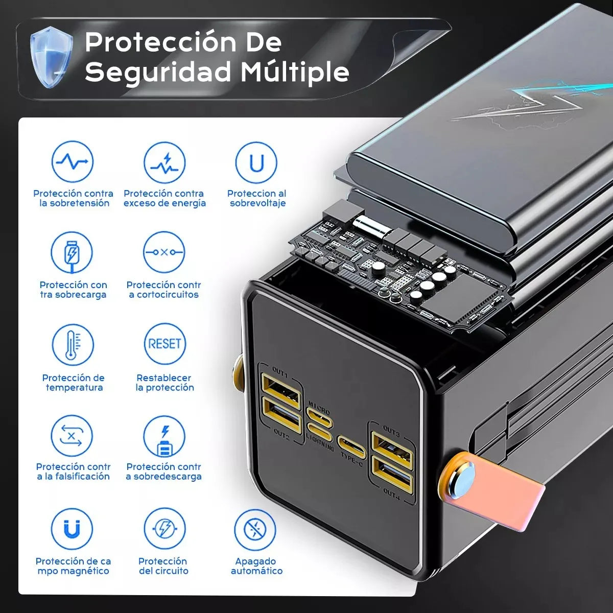 Power Bank 60 000 mAh