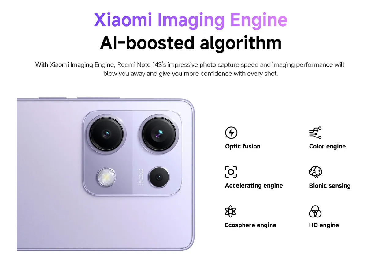 Xiaomi Redmi Note 14s Purpura